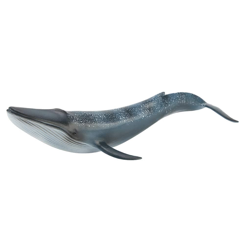QIN Whale Figurine, Decor Decor Whale, Fun Realistic for KIds(Blue Whale Jumping Up)
