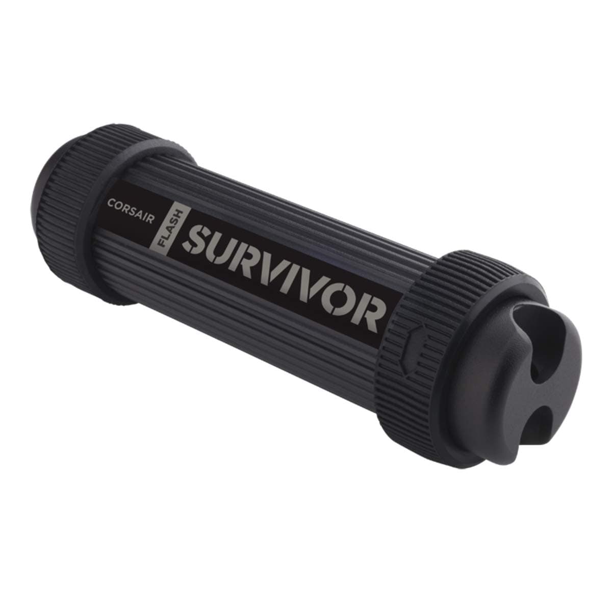 Corsair Flash Survivor Stealth 64GB USB 3.0 Flash Drive, Black (CMFSS3B-64GB)