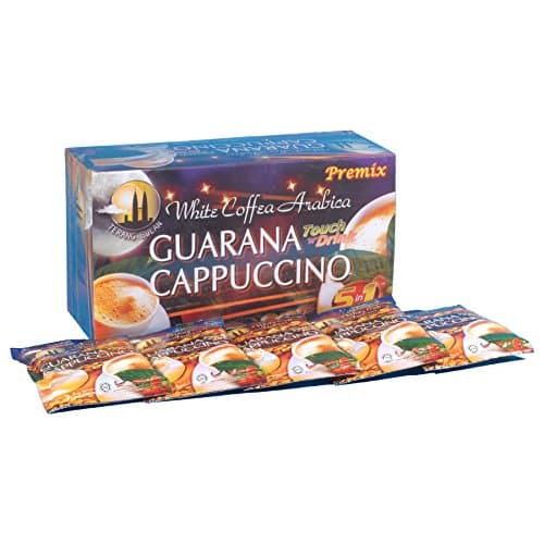 White Coffee Arabica Guarana Cappuccino 5 in 1 (Pack of 20)