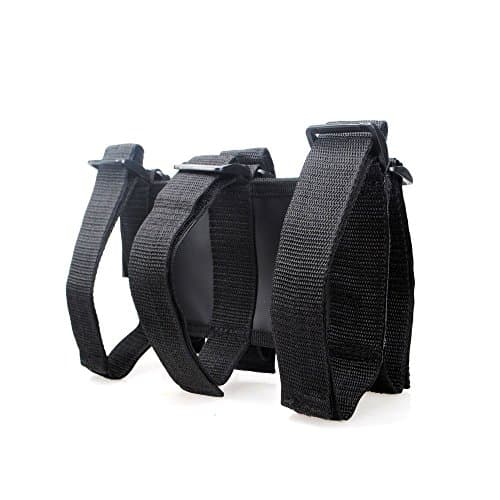 Sporthfish Jeep Wrangler Black Fire Extinguisher Holder for Roll Bar - Large