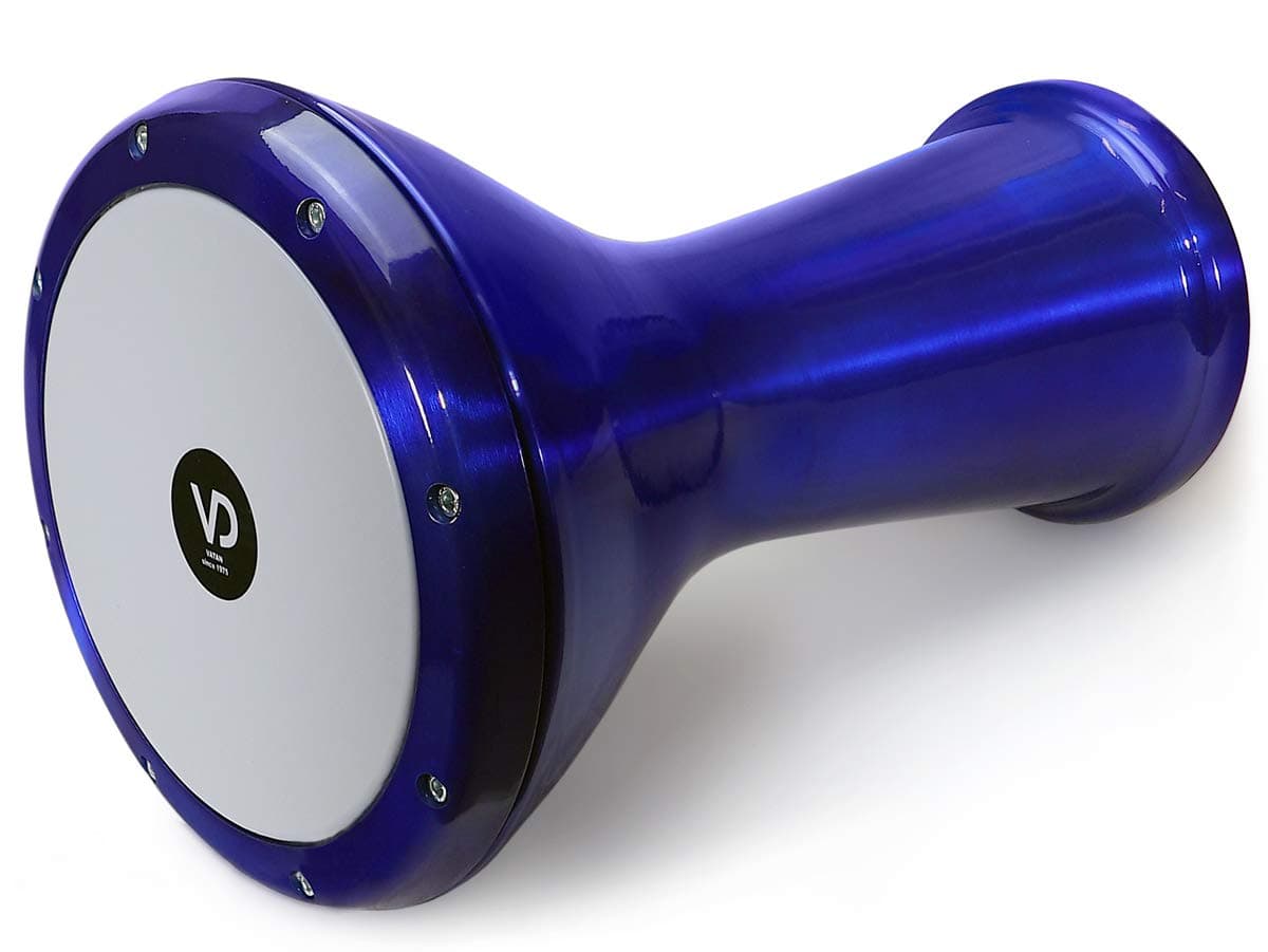 VATAN 3026 Egyptian Goblet Drum Gloss Large Diameter 22 cm Blue