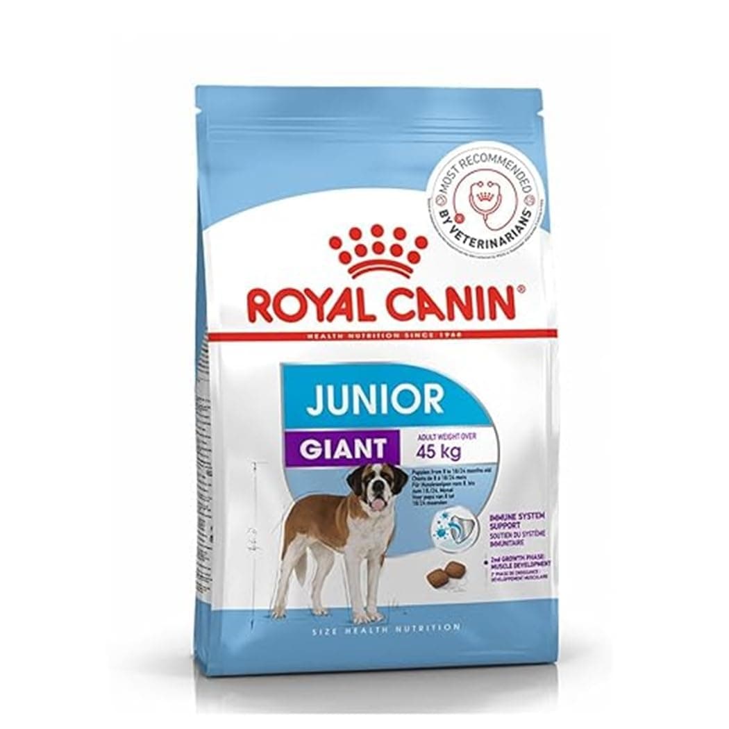 Giant Junior Dog Food,Dry Food, Supports Immune System & Muscle Mass Development, 15 Kg