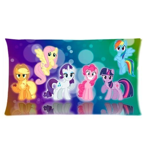 Stylish Design Cute Cartoon Film MY little pony For Children personalized pillowcase hotsale for Children 20x36 Two sides-4