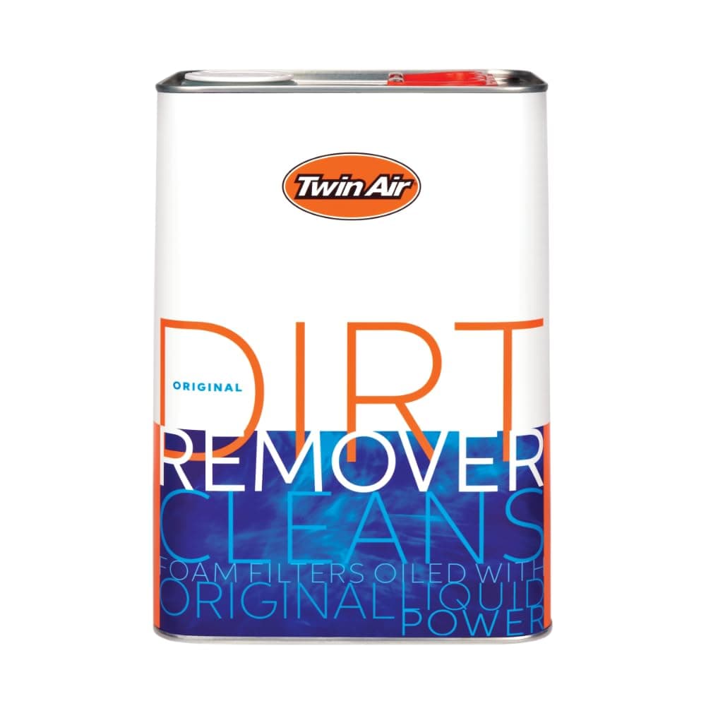 Twin Air Liquid Dirt Remover - Air Filter Cleaner for Foam Filters (4 Liter Jug) - Non-Toxic, Biodegradable Formula Removes Oil, Dirt & Grime from Motocross, ATV & Dirt Bike Filters