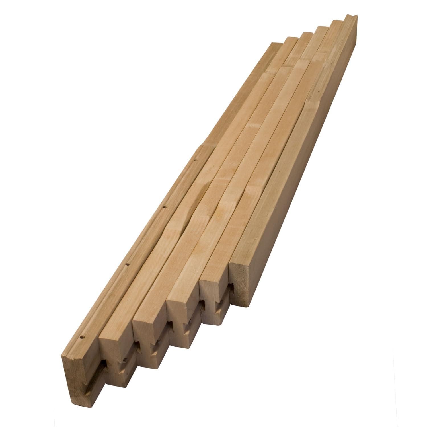 Osborne Wood Products Standard Wooden Table Slide Set, 40" Standard Extension Slide (Allows for 100" Opening), Soft Maple, 4 Leg Tables