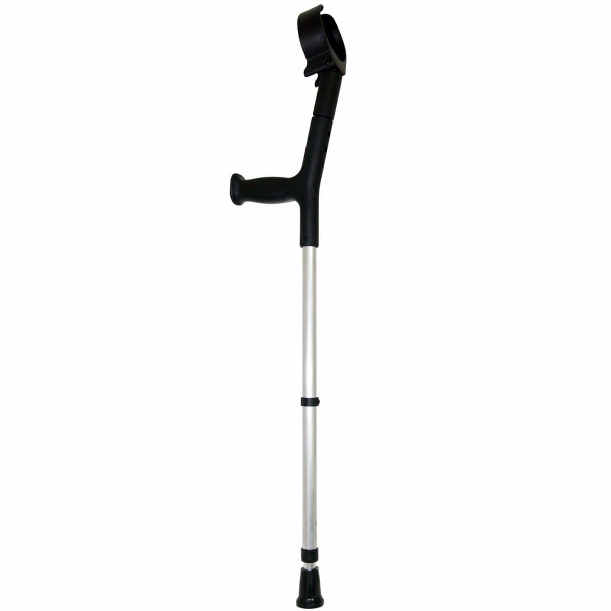 Double Adjustable Crutch with Folding Cuff _Single