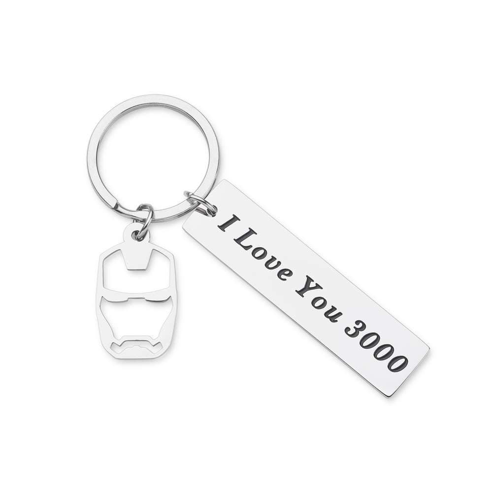 Eunigem Father Keychain for Dad from Daughter Drive Safe Key Chain for Boyfriend Birthday Christmas Valentines Present from Girlfriend Gift for Father Day Graduation Couples Keyrings for Husband Wife