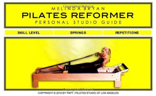 Pilates REFORMER Personal Studio Guide Perfect Paperback – January 1, 2010