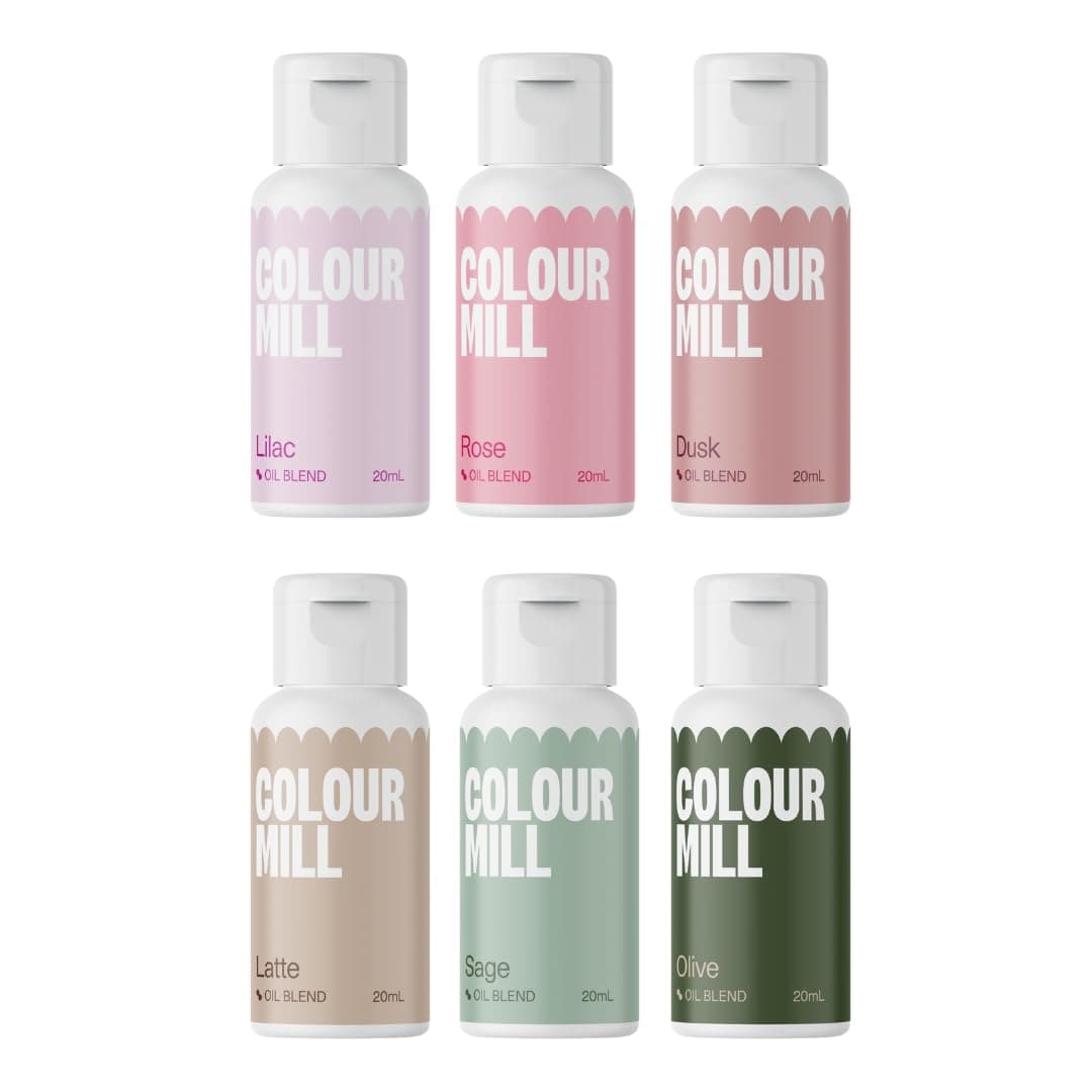 Colour Mill Botanicals - Gift Set of 6 Oil Based Colouring