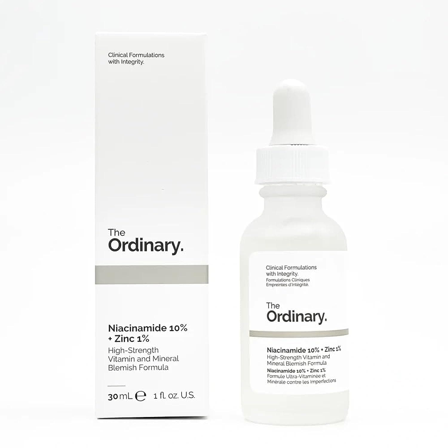 NIACINAMIDE SERUM WITH 10% ZINC 1 FLOZ FACE SERUM FOR OIL CONTROL 30 ML