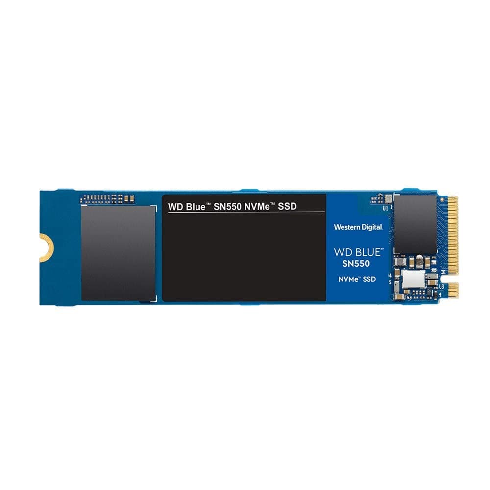 WD_BLUE SN550 500GB M.2 2280 PCIe Gen3 NVMe up to 2400 MB/s read speed