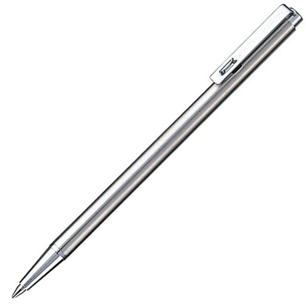 Zebra Mini Ballpoint Pen 0.7 mm, Silver Body, Black Ink (T-3)