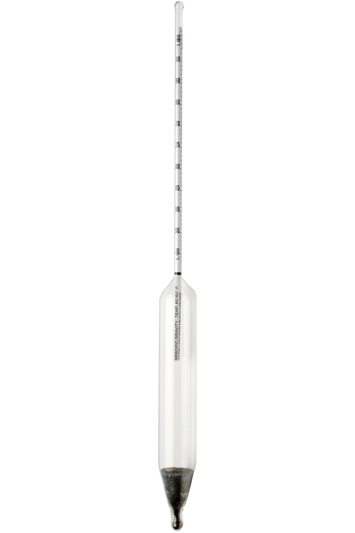 SP Bel-Art, H-B DURAC 1.300/1.350 Specific Gravity ASTM 131H Hydrometer for Heavy Liquids (B61891-2500)