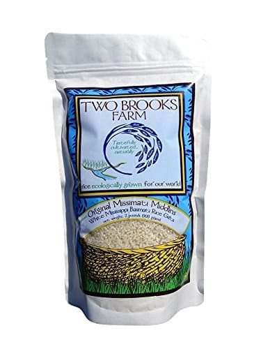 Original Missimati Middlins White Mississippi Basmati Rice Grits
