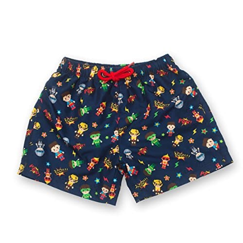 Little Boys and babies - Super Hero - Swim Short - Elly La Fripouille® (2-3 years)