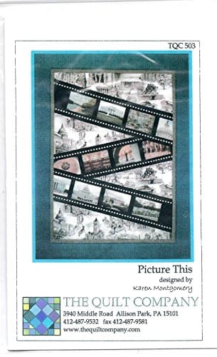 Picture This Quilt Pattern by The Quilt Company 38" x 49" TQC 503