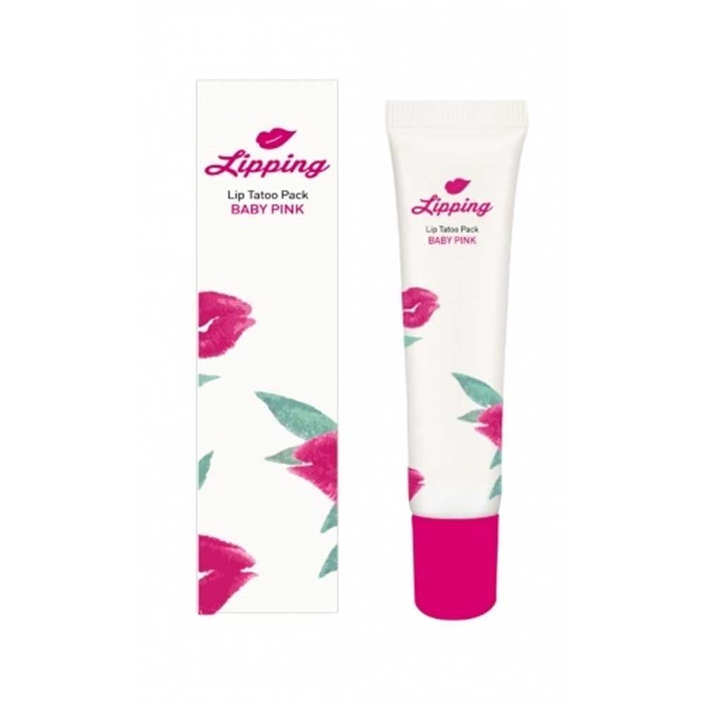 Lipping Lip Tatoo Pack Tint Pack 15g Mad Red Rose Pink Baby Pink Soda Peach Glam Balm Lipgloss Moist Smooth Nutritionsupply (Mad Red)