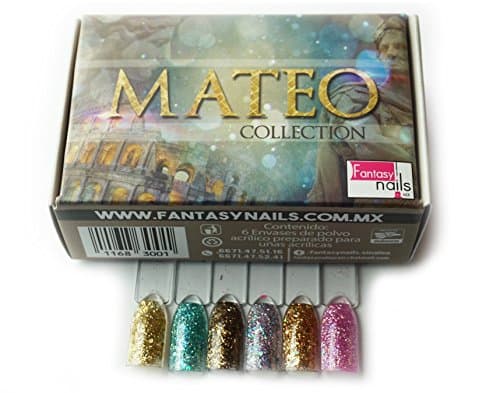 Fantasy Nails Sinaloa - Acrylic Powder MATEO Collection 6 Pc * Hard to find *