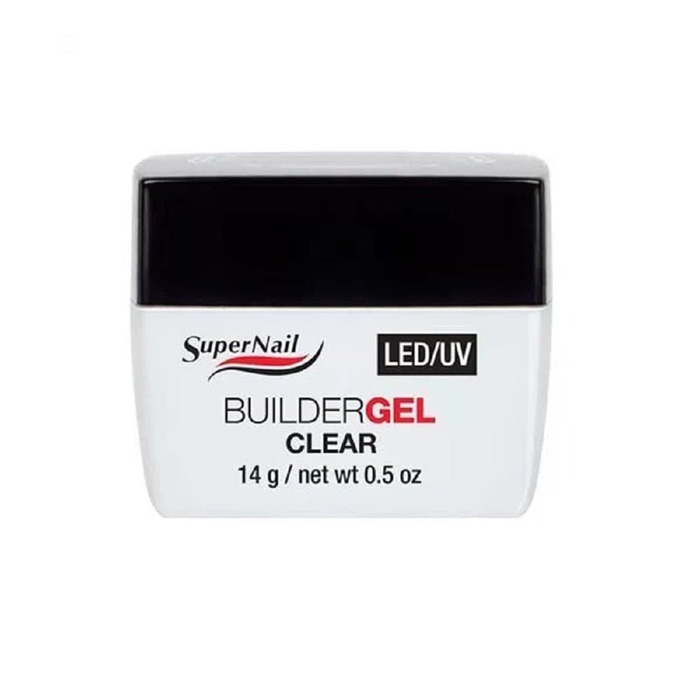 SuperNail UV/LED Builder Gel, Clear, 14 g