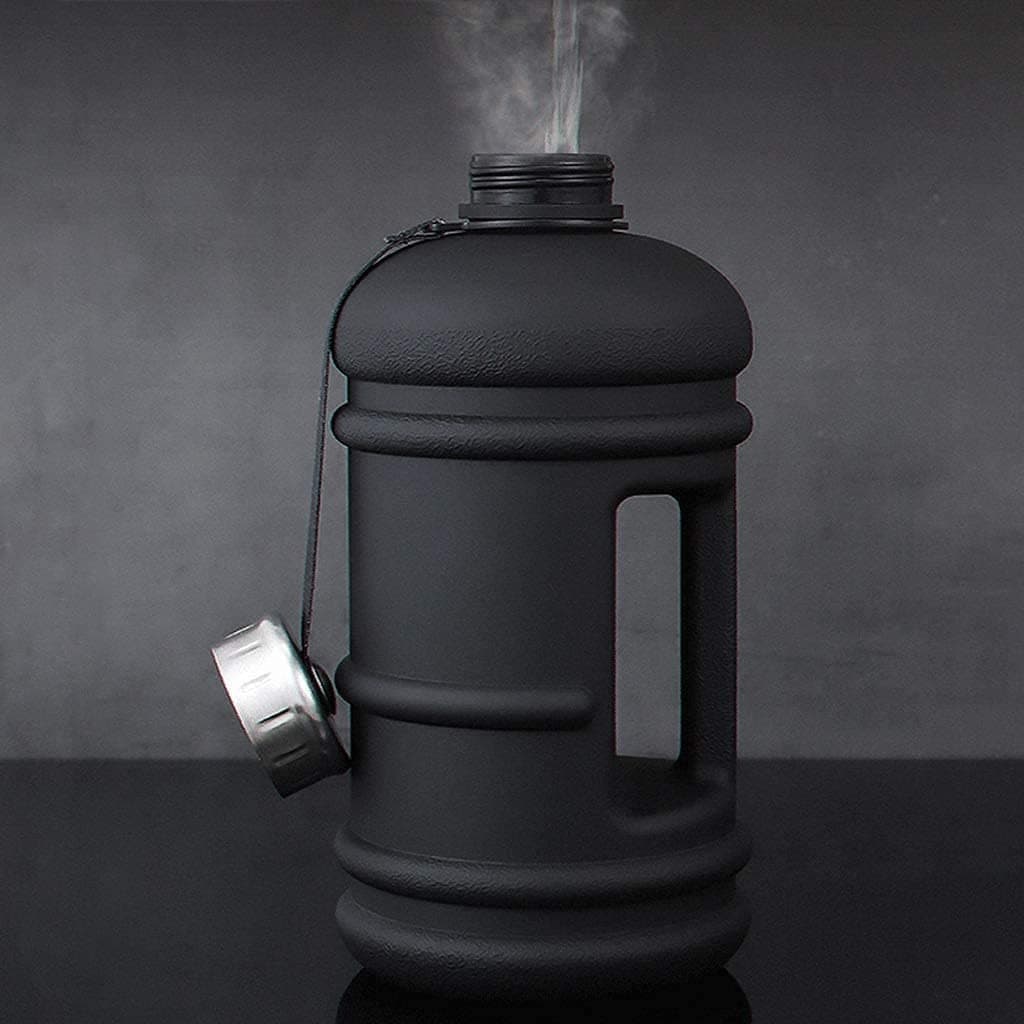 Kixre 2.2 Litre Large Sport Water Bottle with Drink Cap and Carry Handle, BPA Free Leakproof Durable & Extra Strong Gym Water Bottle Ideal for Gym, Dieting, Bodybuilding, Hiking, Office, Etc..