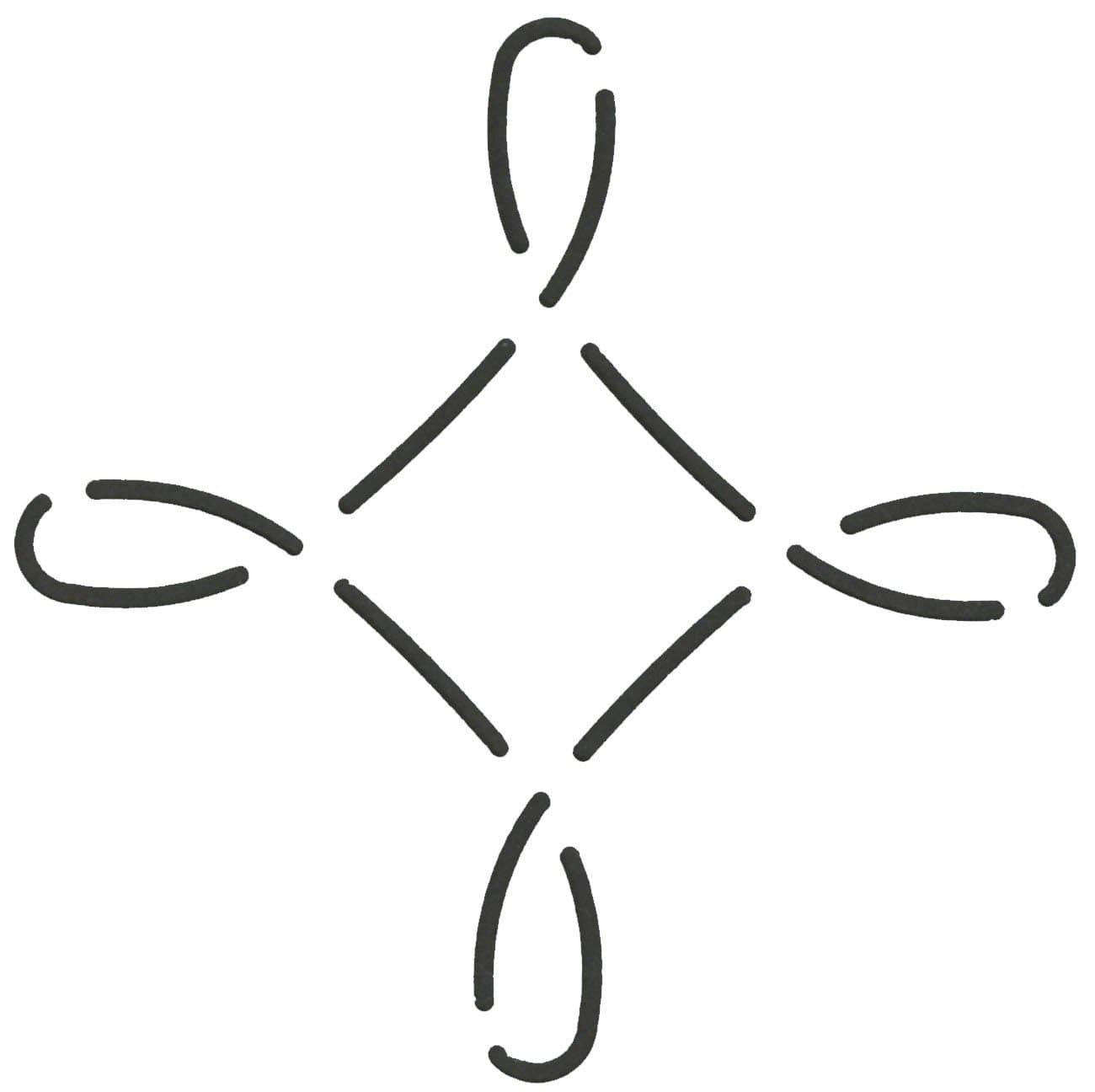 Quilting CreationsSimple Pinwheel Quilt Stencil