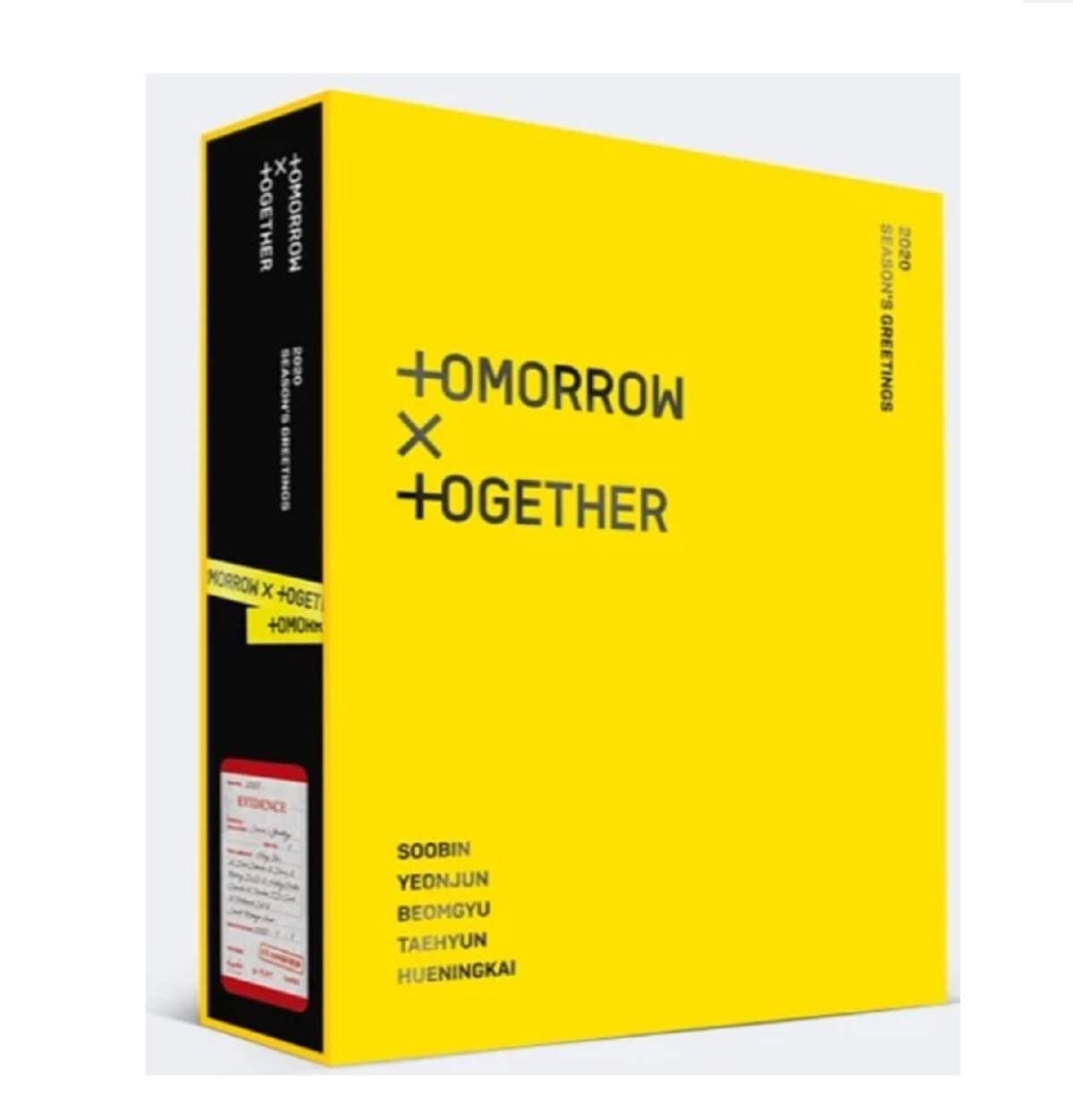 TOMORROW X TOGETHER TXT - TXT 2020 Season's Greetings Calendar Set+Making DVD+Extra Photo Card Set
