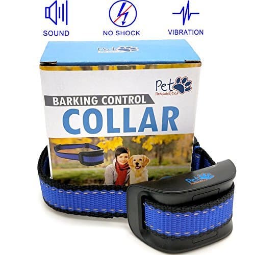 SALE! NO SHOCK Humane Bark Control Collar, For 10-120lb Dogs, Extremely Effective with No Pain or Harm, 7 Different Bark Sensitivity Levels, Bark Training Collar Vibration, Neck size 8.34in to 24.5in