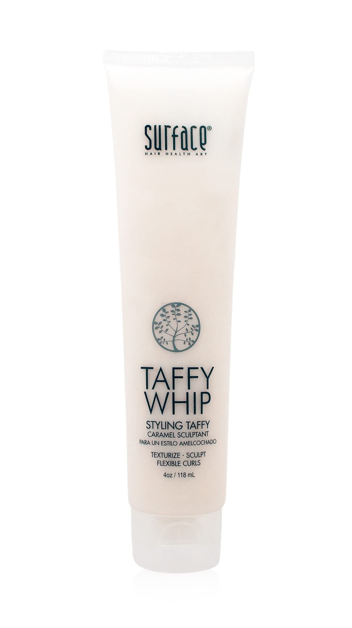 Taffy Whip Styling Caramel Sculptant - Texturizing Waves and Curls with Natural Fibers