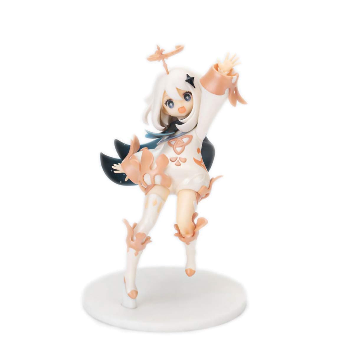 XUFAN Genshin Impact Paimon 1/7 Scale Character Animations Model PVC Handmade Action Desktop Collectibles Decoration Kids Gift and Toy