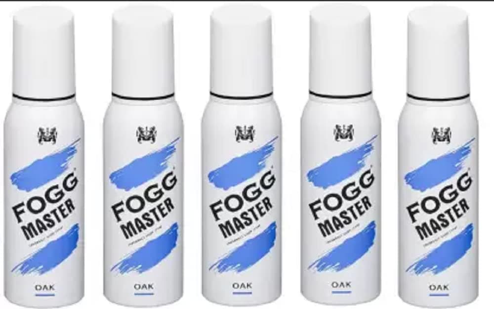 FOGG Master Oak Fragrance Body Spray 120ML Each(Pack of 5) Body Spray - For Men & Women (600 ml, Pack of 5)