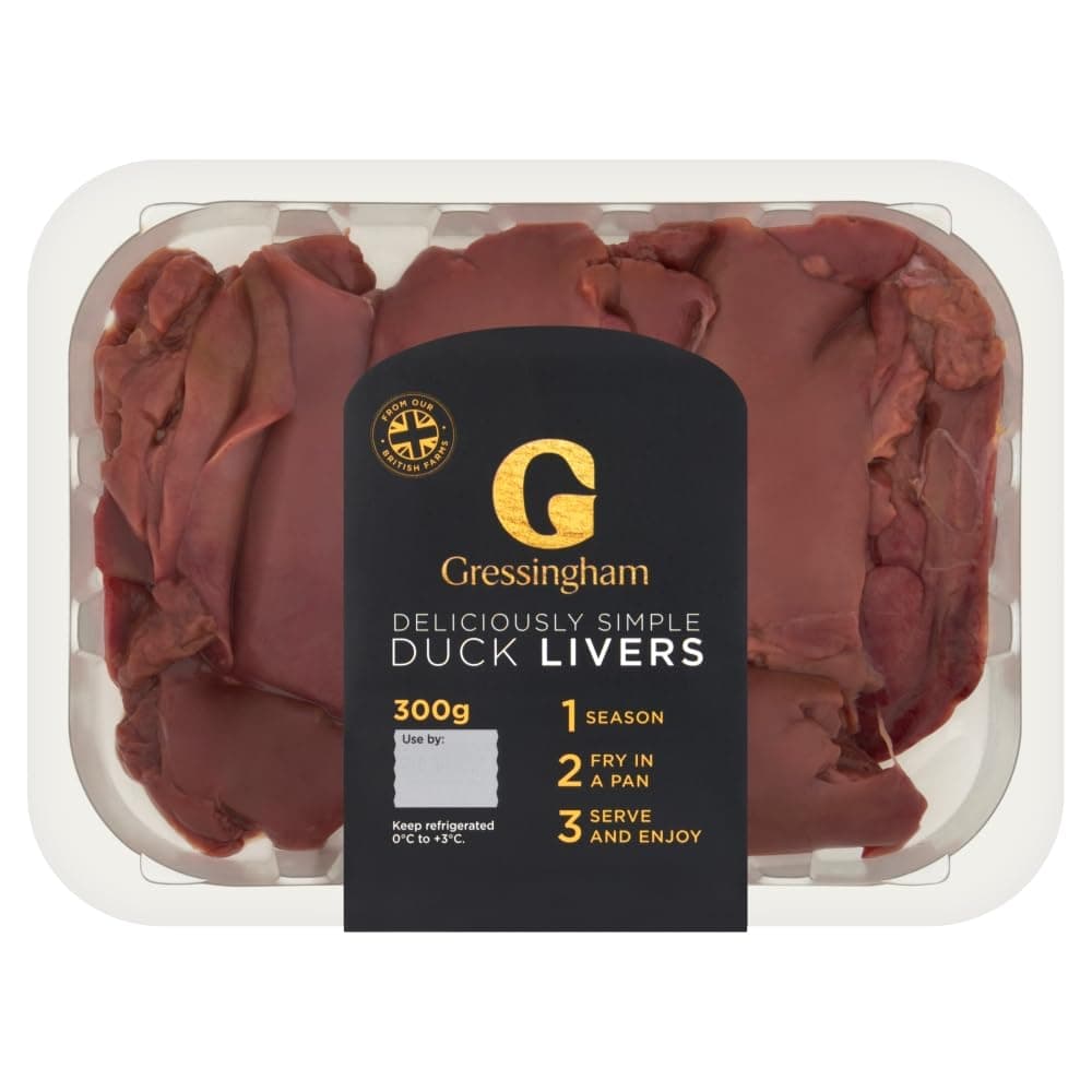 Gressingham Duck Liver 300g