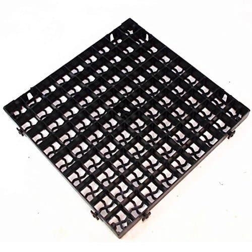 4 x Black Plastic Paving Driveway Grid Turf Grass Lawn Path Gravel Protector Drainage Mat (1 Square Meter)