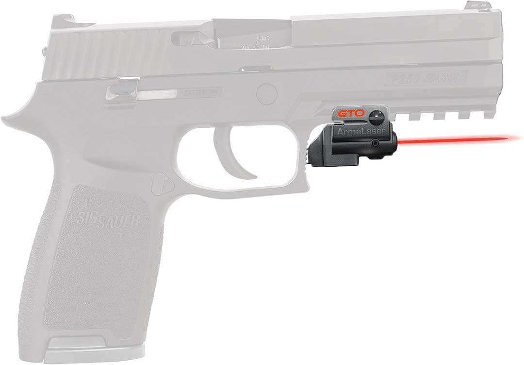 ArmaLaser Sig Sauer P250 GTO Red Laser/FLX39 Grip Switch