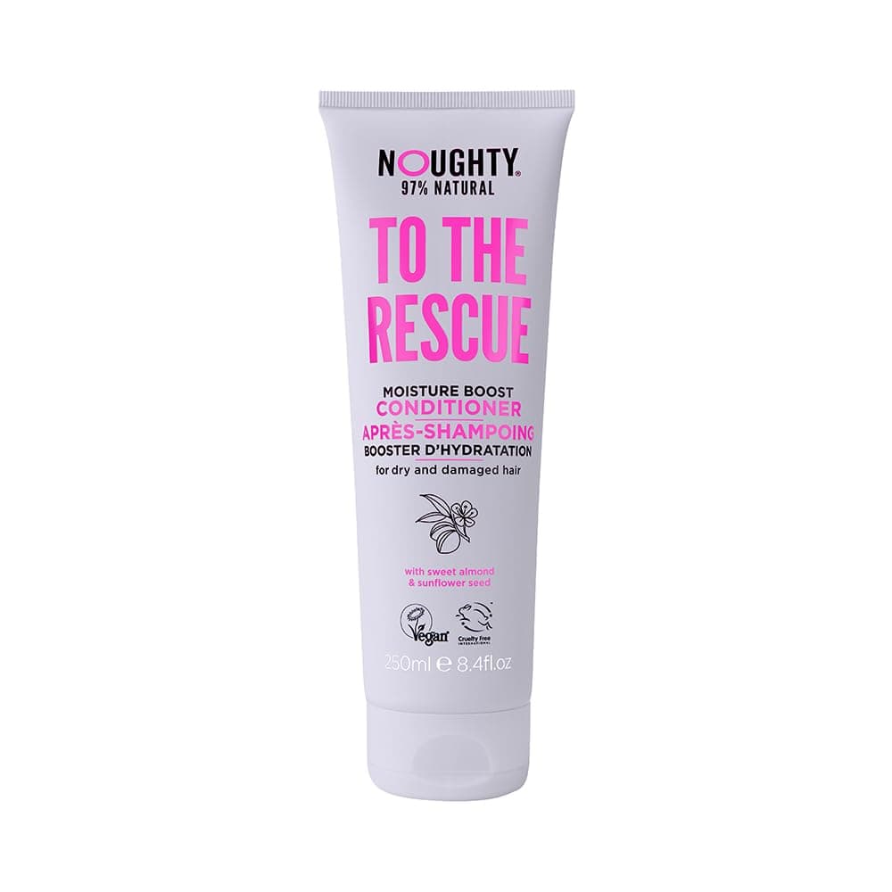 Noughty To The Rescue Moisture Boost Conditioner, 97% Natural Sulphate Free V...