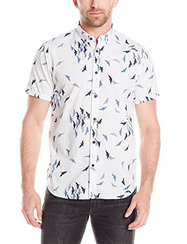 Howe Men's Skeleton Reef Short Sleeve Woven Shirt
