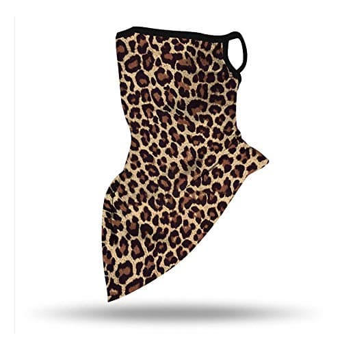 Stoota Face Mask with Ear Hangers, Cooling Neck Gaiter, Scarf, Bandana, Summer Balaclava for Dust Wind UV Protection