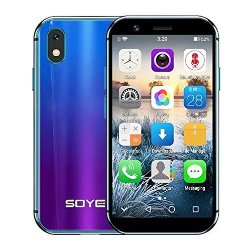 Mobile Phones Mobile Cell Phones SOYES XS, 3GB+32GB, 3.2 inch Android 6.0 MTK6737 Quad Core up to 1.3GHz, Dual SIM, Bluetooth, WiFi, GPS, Network: 4G, Support Google Play (Black) (Color : Colour)