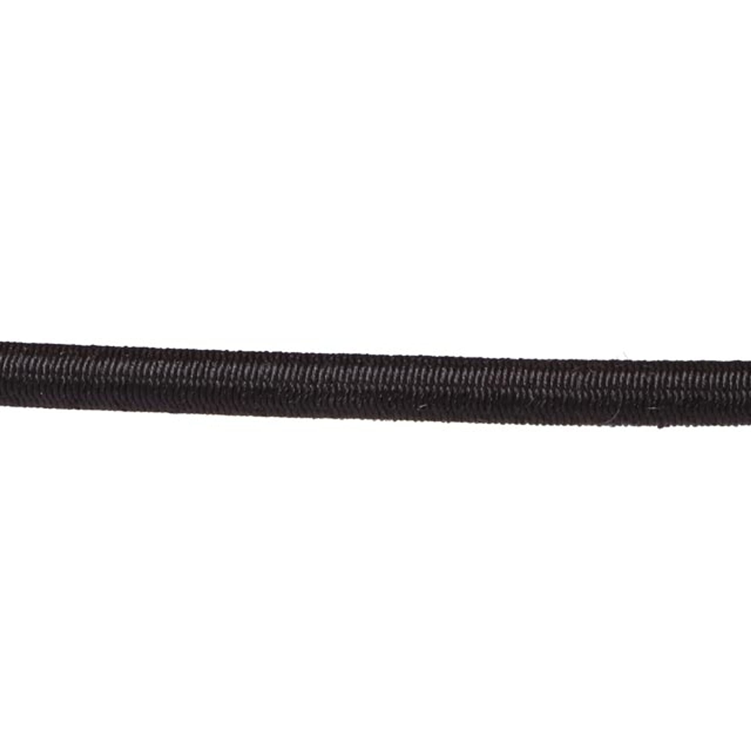 US Cargo Control 3/16''-5mm Polyester Shock Cord 50 ft - Black