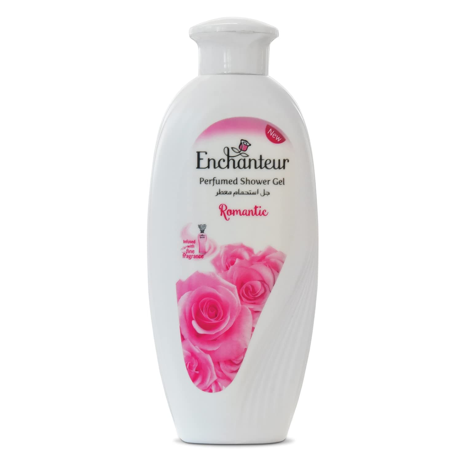 Romantic Shower Gel, experience with fine floral fragrance, 250ml
