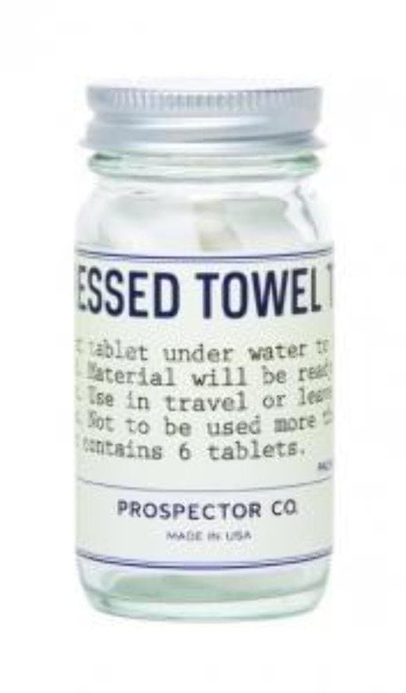 Lpteso Prospector Co Compressed Towel Tablets (Pack of 6)