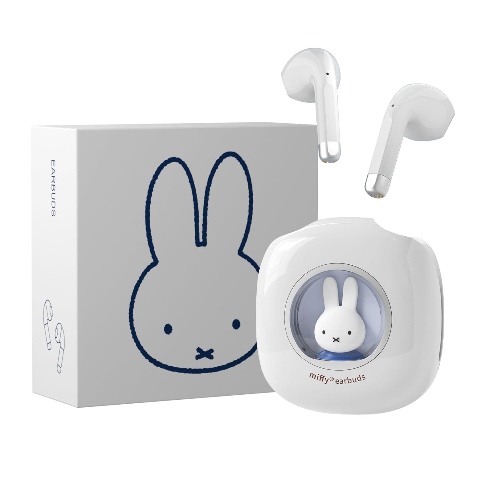 Mipow Miffy Wireless Bluetooth Headphones (Bule), IPX5 Waterproof