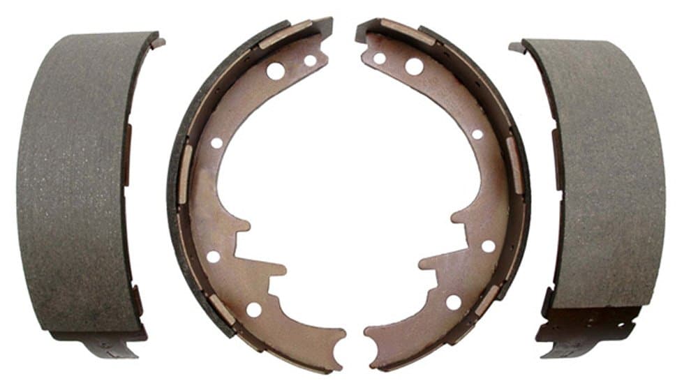 RaybestosElement3 Automotive Replacement Rear Drum Brake Shoes Set for Select Ford, Mazda (581PG)