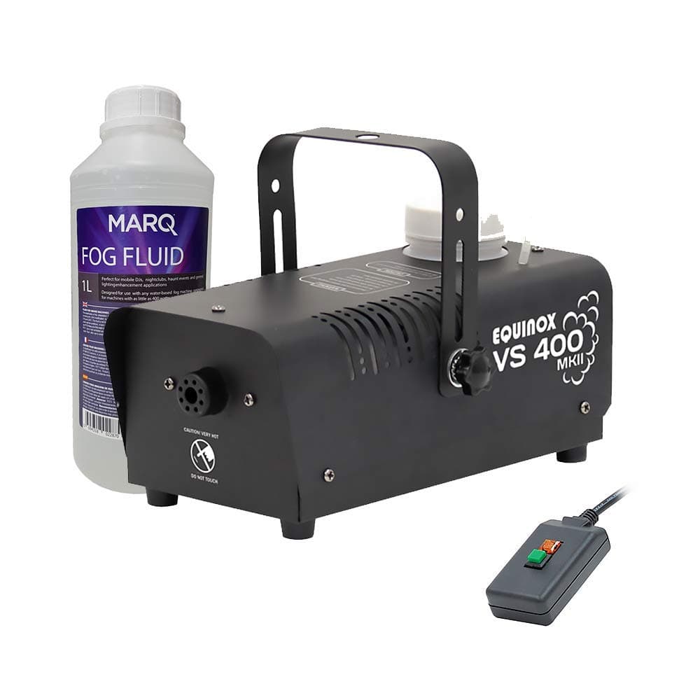 Equinox VS400 400W Smoke Machine inc. 1L Fluid