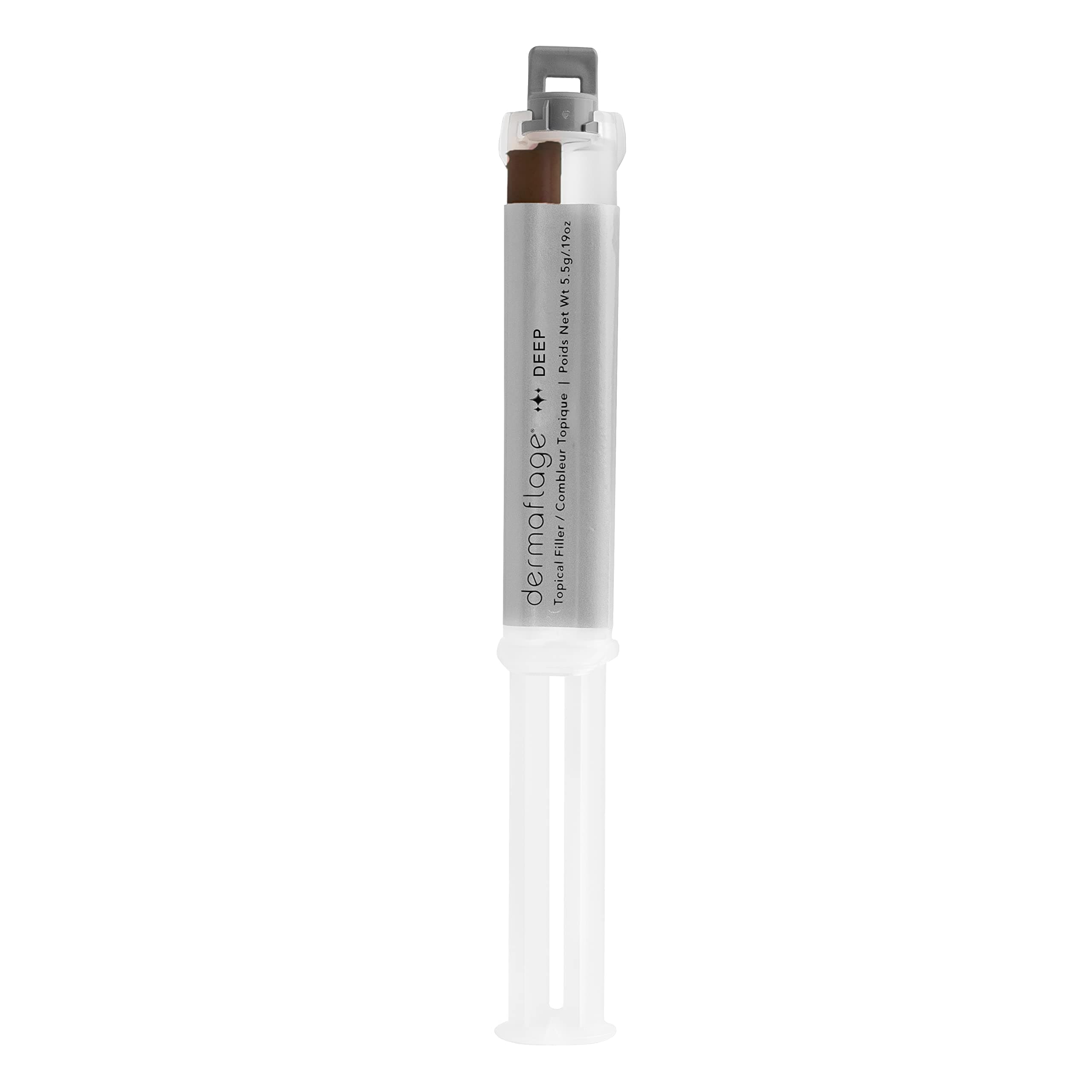 Dermaflage Cream Scar Filler, Refill Applicator,Deep 5.5g Natural Finish