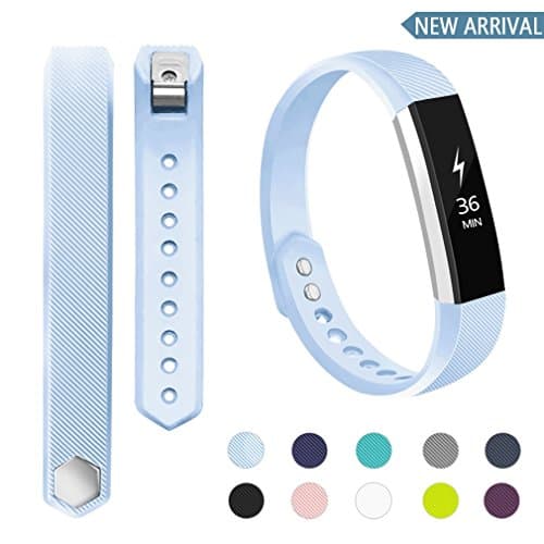 POY for Fitbit Alta Bands and for Fitbit Alta HR Bands, Small Large Replacement Wristband Sport Bands for Fitbit Alta HR and Fitbit Alta