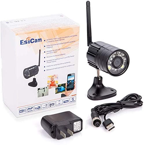 EsiCam Reversing Camera to Phone for Caravan Trailer Versatile for Home Security All In One -EH05