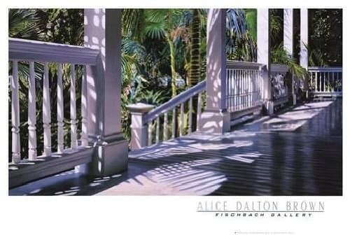 Alice Dalton Brown - Patrick's Porch Art Print
