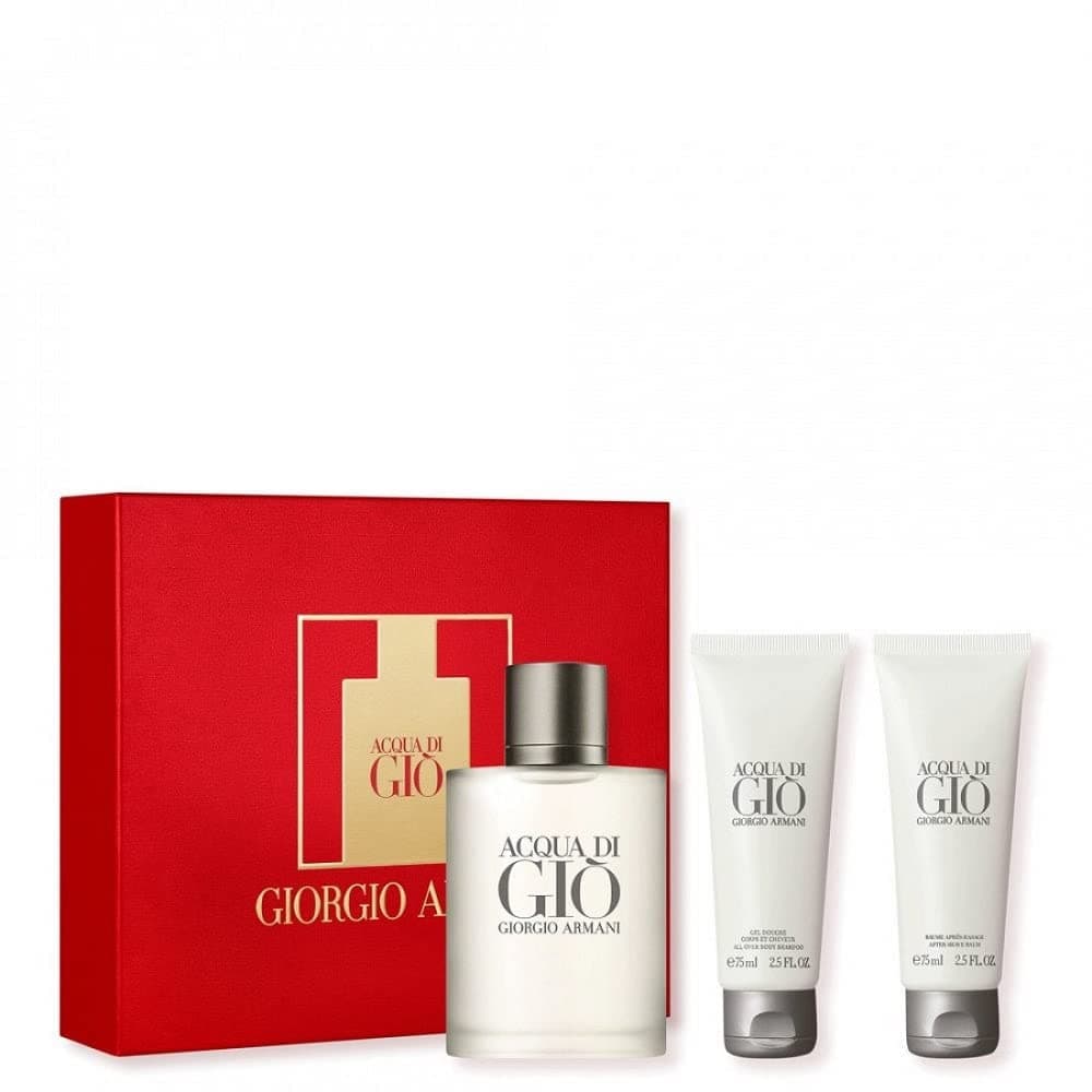 Giorgio Armani Acqua Di Gio 3 Piece Gift Set for Men