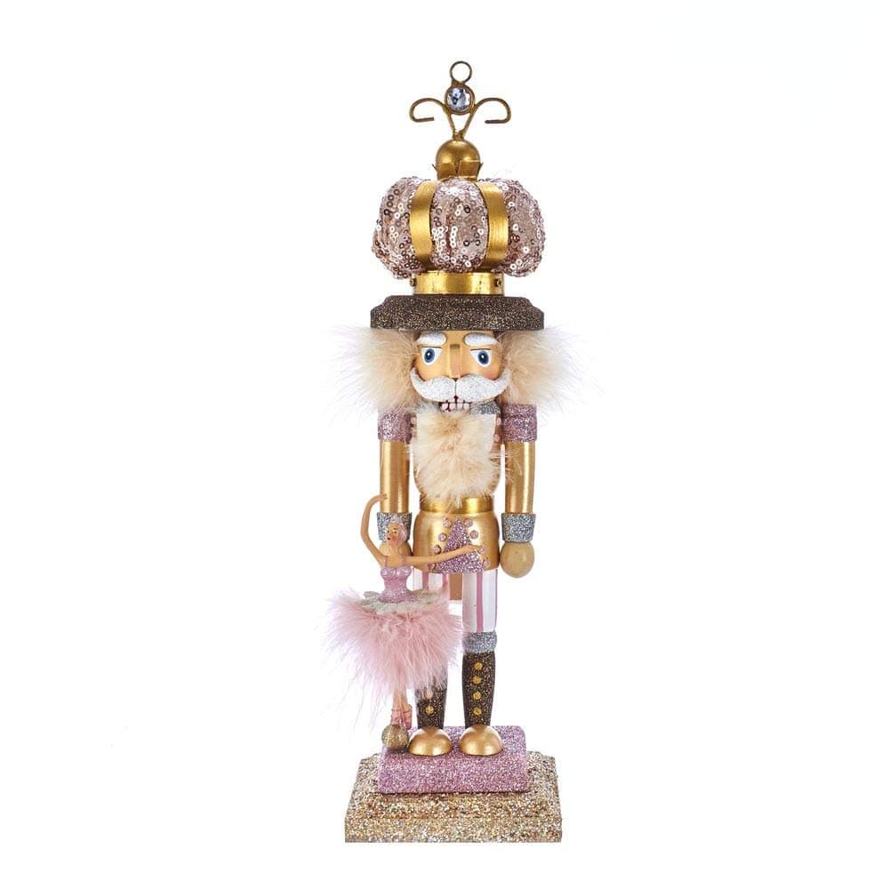 Kurt S. Adler 14-Inch Hollywood™ Ballet and Crown Nutcracker