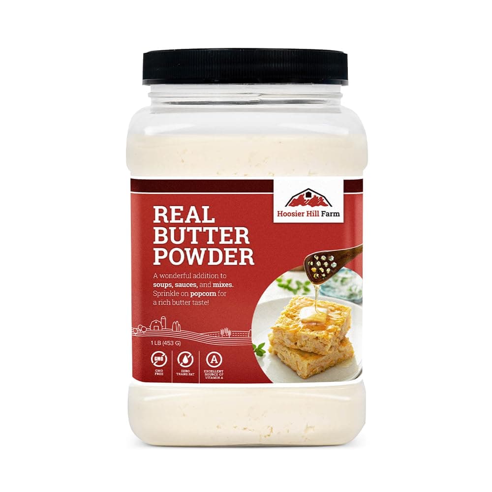 Hoosier Hill Farm Butter Powder, 0.5kg, New, .